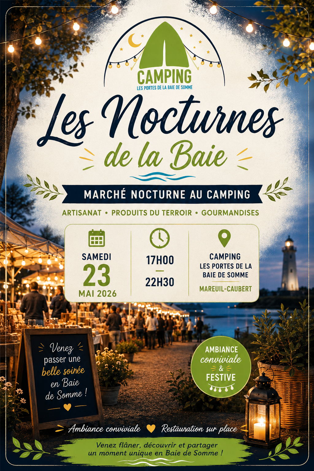 Flyer Les Nocturnes de la Baie
